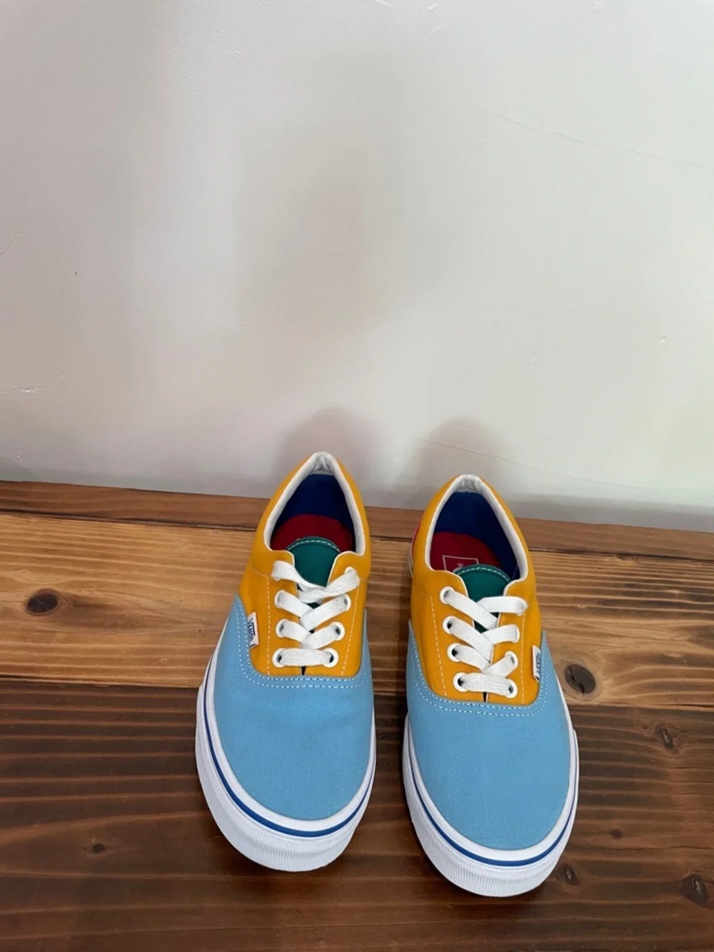 Vans Era Canvas 'Colorblock' Sneakers Women’s Size 7 Men’s Size 5.5